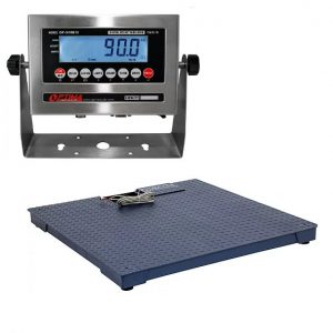 9x6 platform scale for weighing tractors at the tractor pull