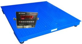 used 4x4 5K floor scales