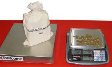 tc 292 dual platform coin counting scale