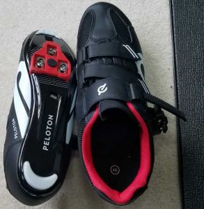 peleton spin shoe with cleats
