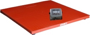 B-Tek 4x4 Floor Scale for Warehouses 5000 lb. 910-1000-T103P