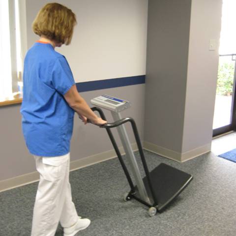befour ps-8070 handrail scale for the doctors office