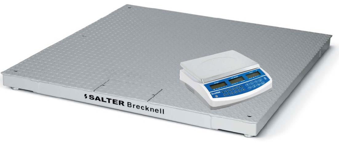 Optima Weighing Systems OP-916-5x5-5-NN 5,000 lb. Heavy-Duty Floor Scale  with 60 x 60 Platform