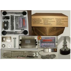 Stainless Steel Floor Scale Kit 10K