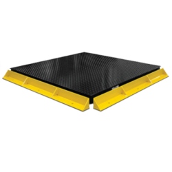 4 Foot Long Painted Steel Floor Scale Bumper Guard