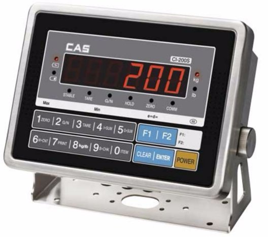 cas ci-200s stainless steel digital weight indicator
