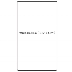 Digi DL-1131B 40x62mm Blank Barcode Direct Thermal Label