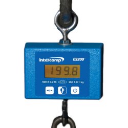 Intercomp CS200 Hanging Scale Digital Battery Power 25 lb. Capacity