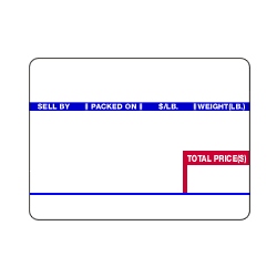 Ishida Retail Scale Label UPC 44mm