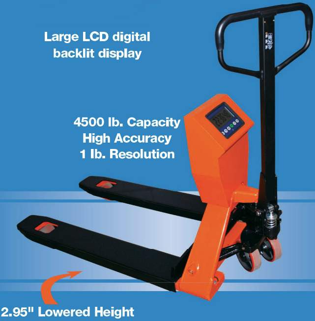 kwik weigh scale pallet truck