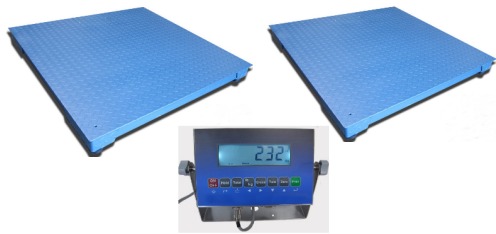 platform scale for weighing tractors