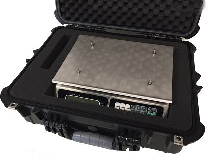 torrey scale lpc-40l carry case with foam