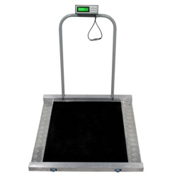 800 LB x 0.2 LB Digital Wheelchair Scale Bariatric Scale - Portable