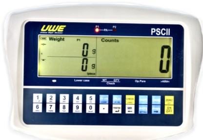 uwe psc II counting scale weight indicator